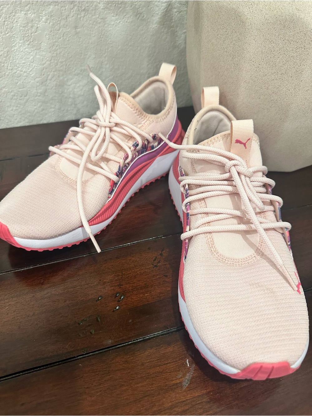 Puma Pacer Future Women's Sneakers - Light Pink & Hot Pink & Purple